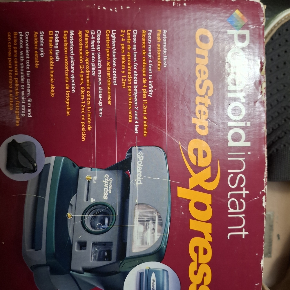 Polaroid Instant Camera in Vibrant Colors
